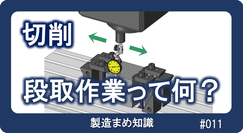 切削 段取作業の実際