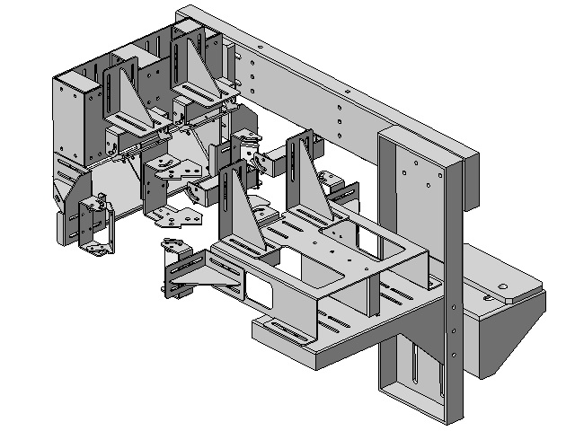 検査治具 3DCADモデル
